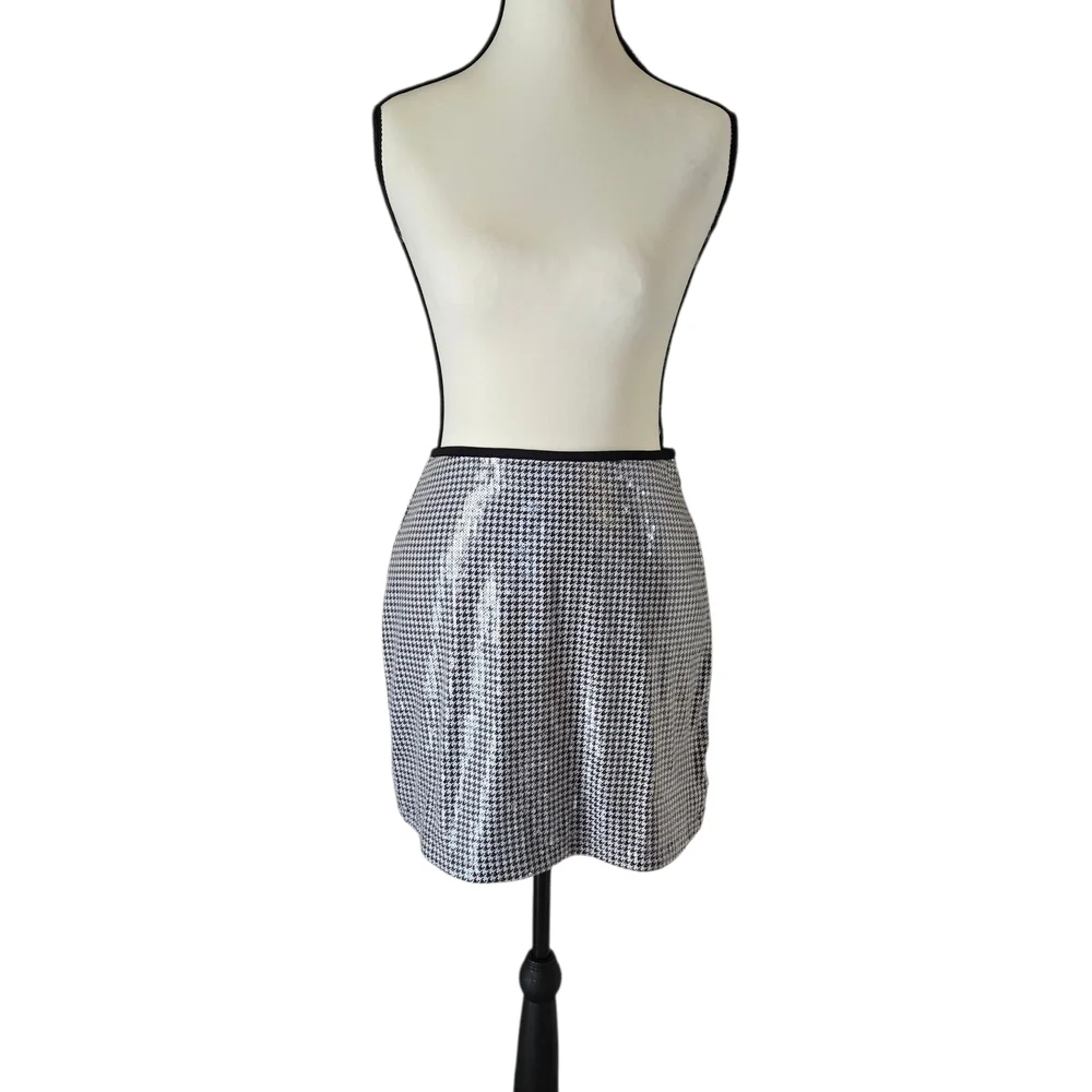 Sanctuary Monochrome Mini Skirt - Picture 9 of 11